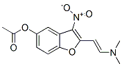 5-BENZOFURANOL,2-[2-(DIMETHYLAMINO)VINYL]-3-NITRO-,ACETATE ( ESTER)