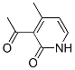 2-1H-PYRIDINONE,3-ACETYL-4-METHYL-