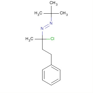 Diazene, (1-chloro-1-methyl-3-phenylpropyl)(1,1-dimethylethyl)-