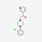 2-[4-(2-chlorophenyl)piperazin-1-yl]-1-pyridin-3-ylethanone