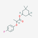 (3,3,5-trimethylcyclohexyl) 2-(4-fluorophenoxy)propanoate