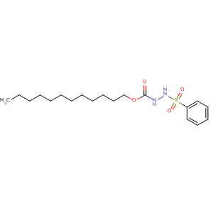 Hydrazinecarboxylic acid, 2-(phenylsulfonyl)-, dodecyl ester