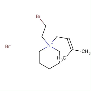 Piperidinium, 1-(2-bromoethyl)-1-(3-methyl-2-butenyl)-, bromide