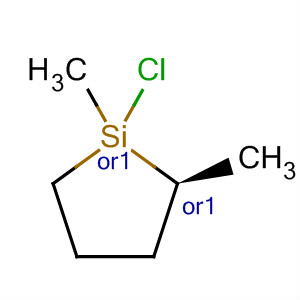 Silacyclopentane, 1-chloro-1,2-dimethyl-, cis-