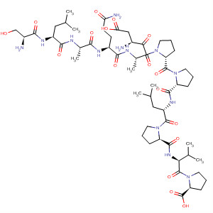 L-Proline,L-seryl-L-leucyl-L-alanyl-L-glutaminyl-L-a-aspartyl-L-alanyl-L-prolyl-L-prolyl-L-leucyl-L-prolyl-L-valyl-