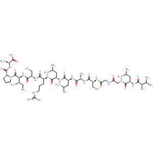L-Alanine,L-valyl-L-leucylglycylglycyl-L-seryl-L-alanyl-L-leucyl-L-leucyl-L-arginyl-L-seryl-L-isoleucyl-L-prolyl-