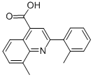 8-METHYL-2-(2-METHYLPHENYL)QUINOLINE-4-CARBOXYLICACID