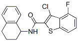 Benzo[b]thiophene-2-carboxamide, 3-chloro-4-fluoro-N-(1,2,3,4-tetrahydro-1-naphthalenyl)- (9CI)