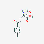 2-(acetylamino)-5-(4-methylphenyl)-5-oxopentanoic acid
