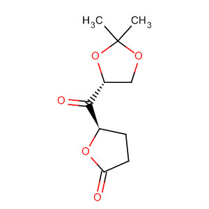 2(3H)-Furanone,5-[[(4R)-2,2-dimethyl-1,3-dioxolan-4-yl]carbonyl]dihydro-, (5R)-