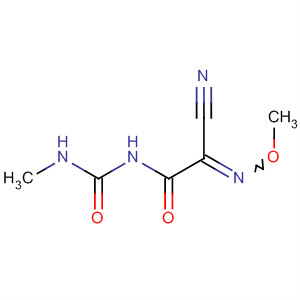 Acetamide, 2-cyano-2-(methoxyimino)-N-[(methylamino)carbonyl]-