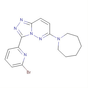 1,2,4-Triazolo[4,3-b]pyridazine,3-(6-bromo-2-pyridinyl)-6-(hexahydro-1H-azepin-1-yl)-