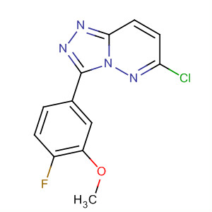 1,2,4-Triazolo[4,3-b]pyridazine, 6-chloro-3-(4-fluoro-3-methoxyphenyl)-