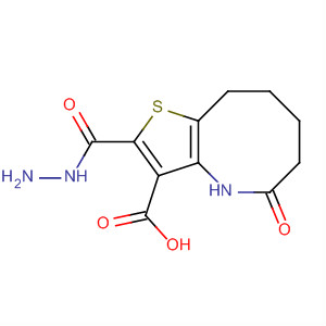 Thieno[3,2-b]azocine-3-carboxylic acid, 4,5,6,7,8,9-hexahydro-5-oxo-,hydrazide