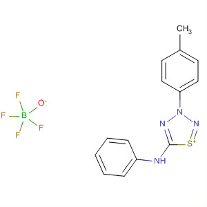1,2,3,4-Thiatriazolium, 3-(4-methylphenyl)-5-(phenylamino)-,tetrafluoroborate(1-)
