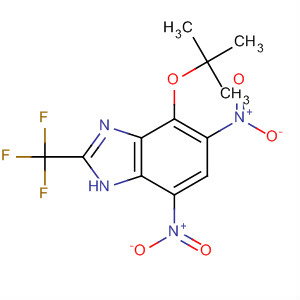 1H-Benzimidazole,4-(1,1-dimethylethoxy)-5,7-dinitro-2-(trifluoromethyl)-