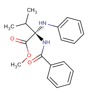 Valine, 2-(benzoylamino)-N-phenyl-, methyl ester