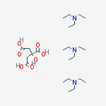 N,N-diethylethanamine 2-hydroxypropane-1,2,3-tricarboxylate (3:1)