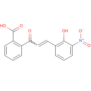 Benzoic acid, 2-[3-(2-hydroxy-3-nitrophenyl)-1-oxo-2-propenyl]-