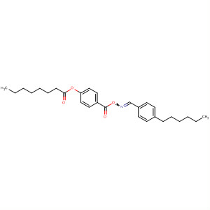 Octanoic acid, 4-[[[[(4-hexylphenyl)methylene]amino]oxy]carbonyl]phenylester