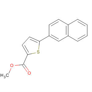 2-Thiophenecarboxylic acid, 5-(2-naphthalenyl)-, methyl ester
