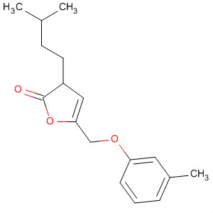2(3H)-Furanone, dihydro-3-(3-methylbutyl)-5-[(3-methylphenoxy)methyl]-