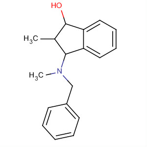 1H-Inden-1-ol, 2,3-dihydro-2-methyl-3-[methyl(phenylmethyl)amino]-