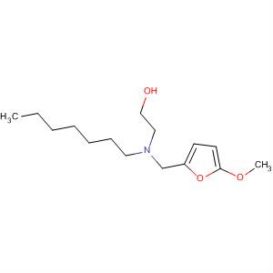 Ethanol, 2-[heptyl[(5-methoxy-2-furanyl)methyl]amino]-