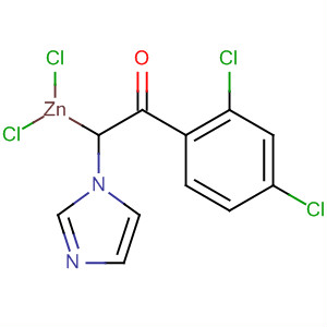 Zinc, dichloro[1-(2,4-dichlorophenyl)-2-(1H-imidazol-1-yl)ethanone]-
