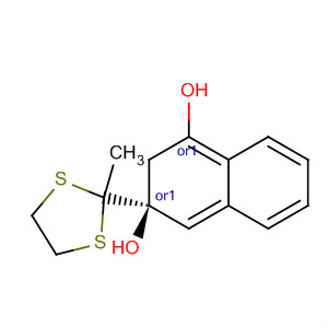 1,3-Naphthalenediol, 1,2,3,4-tetrahydro-3-(2-methyl-1,3-dithiolan-2-yl)-,cis-