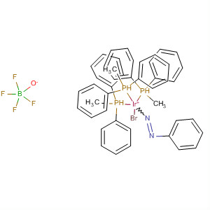 Iridium(1+), bromotris(methyldiphenylphosphine)(phenylazo)-,tetrafluoroborate(1-)