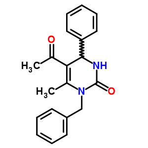 5-acetyl-1-benzyl-6-methyl-4-phenyl-3,4-dihydropyrimidin-2(1H)-one
