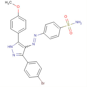 Benzenesulfonamide,4-[[3-(4-bromophenyl)-5-(4-methoxyphenyl)-1H-pyrazol-4-yl]azo]-