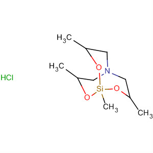 2,8,9-Trioxa-5-aza-1-silabicyclo[3.3.3]undecane, 1,3,7,10-tetramethyl-,hydrochloride