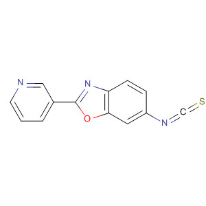 Benzoxazole, 6-isothiocyanato-2-(3-pyridinyl)-