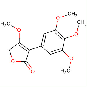 2(5H)-Furanone, 4-methoxy-3-(3,4,5-trimethoxyphenyl)-