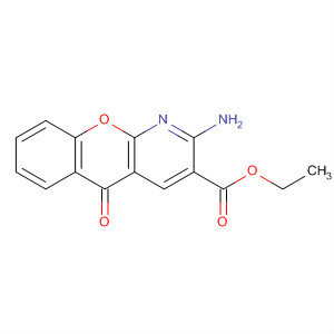 5H-[1]Benzopyrano[2,3-b]pyridine-3-carboxylic acid, 2-amino-5-oxo-,ethyl ester