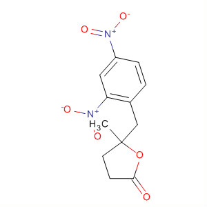 2(3H)-Furanone, 5-[(2,4-dinitrophenyl)methyl]dihydro-5-methyl-