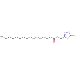 Hexadecanoic acid, (4,5-dihydro-5-thioxo-1,3,4-thiadiazol-2-yl)methylester