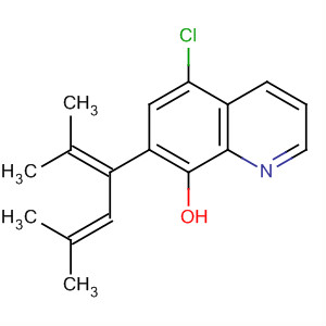 8-Quinolinol, 5-chloro-7-(diisobutenyl)-