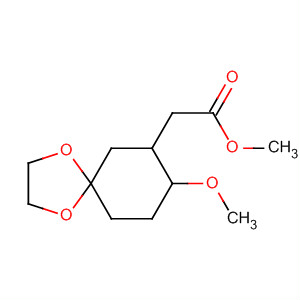 1,4-Dioxaspiro[4.5]decane-7-acetic acid, 8-hydroxy-a-methylene-,methyl ester, trans-
