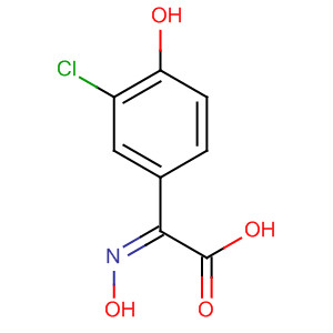 Benzeneacetic acid, 3-chloro-4-hydroxy-a-(hydroxyimino)-, (Z)-