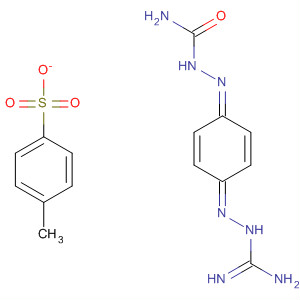Hydrazinecarboxamide,2-[4-[(aminoiminomethyl)hydrazono]-2,5-cyclohexadien-1-ylidene]-,mono(4-methylbenzenesulfonate)
