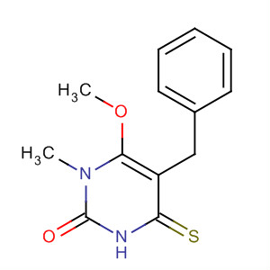 2(1H)-Pyrimidinone,tetrahydro-6-methoxy-1-methyl-5-(phenylmethyl)-4-thioxo-