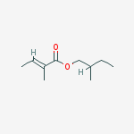 2-methylbutyl (E)-2-methylbut-2-enoate