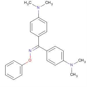 Methanone, bis[4-(dimethylamino)phenyl]-, O-phenyloxime