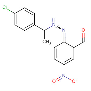 Benzaldehyde, 4-nitro-, (4-chlorophenyl)ethylhydrazone