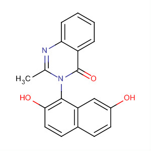 4(3H)-Quinazolinone, 3-(2,7-dihydroxy-1-naphthalenyl)-2-methyl-