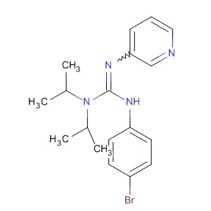 Guanidine, N'-(4-bromophenyl)-N,N-bis(1-methylethyl)-N''-3-pyridinyl-