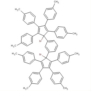 Benzene,1,3-bis[1-bromo-2,3,4,5-tetrakis(4-methylphenyl)-2,4-cyclopentadien-1-yl]-